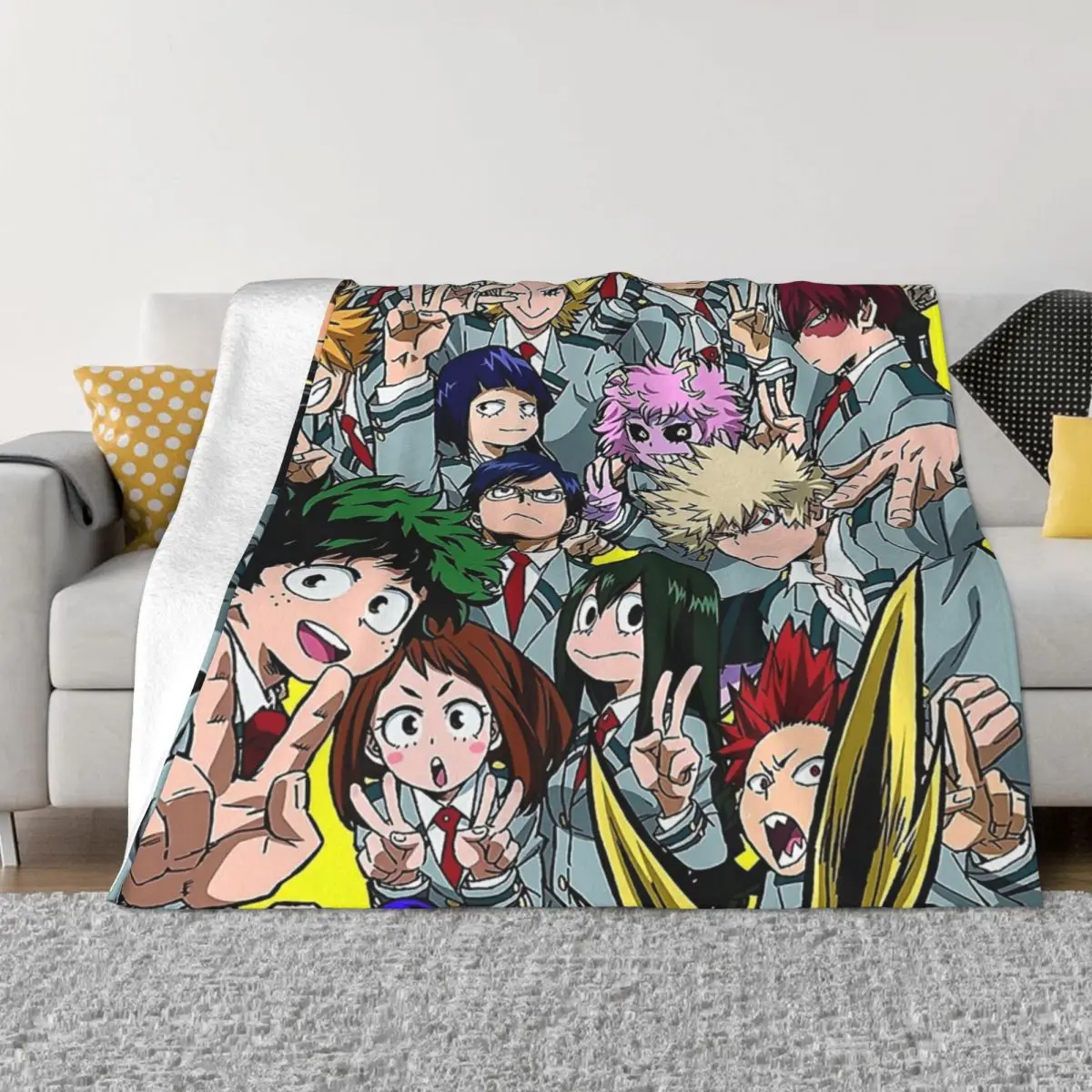 My Hero Academia Blankets Velvet Printed Boku No Hero Academia B Portable Ultra-Soft Throw Blankets for Bedding Couch Bedspreads
My Hero Academia Blankets Velvet Printed Boku No Hero Academia B Portable Ultra-Soft Throw Blankets for Bedding Couch Bedspreads