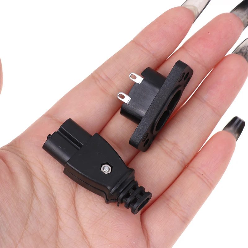 C8 Male Power Socket Female Plug Power Outlet Embedded Electric Connector 35mm*15mm AC 2.5A 250v 8-shaped Plug Socket
C8 Male Power Socket Female Plug Power Outlet Embedded Electric Connector 35mm*15mm AC 2.5A 250v 8-shaped Plug Socket