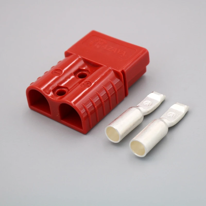 50PCS 50A Power Plug Connector Double Pole With Copper Red Color Heavy Duty Quickly Connect
50PCS 50A Power Plug Connector Double Pole With Copper Red Color Heavy Duty Quickly Connect