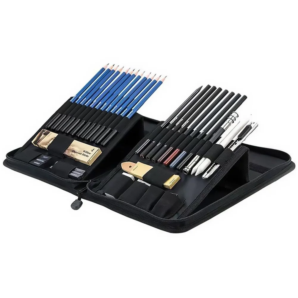 Drawingpencil Supplies Sketching Setsketch Artists Kit Tools Sets Professional Artist Graphite Beginnerspainting
Drawingpencil Supplies Sketching Setsketch Artists Kit Tools Sets Professional Artist Graphite Beginnerspainting