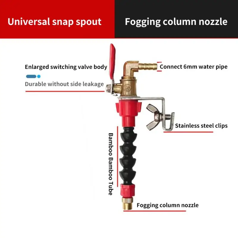 Dust Remover Water Sprayer System Coolant Misting Dust-Proof For Marble Brick Tile Cutting Machine Angle Grinder Cutter Nozzle
Dust Remover Water Sprayer System Coolant Misting Dust-Proof For Marble Brick Tile Cutting Machine Angle Grinder Cutter Nozzle