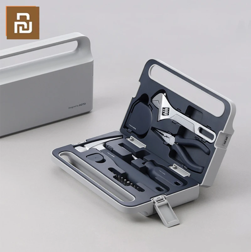 Xiaomi HOTO Hand Tool Set Household Repair Hand Tool Kit Screwdriver Bits Tape Measure Plier Wrench Kits Tool Box Storage Case
Xiaomi HOTO Hand Tool Set Household Repair Hand Tool Kit Screwdriver Bits Tape Measure Plier Wrench Kits Tool Box Storage Case