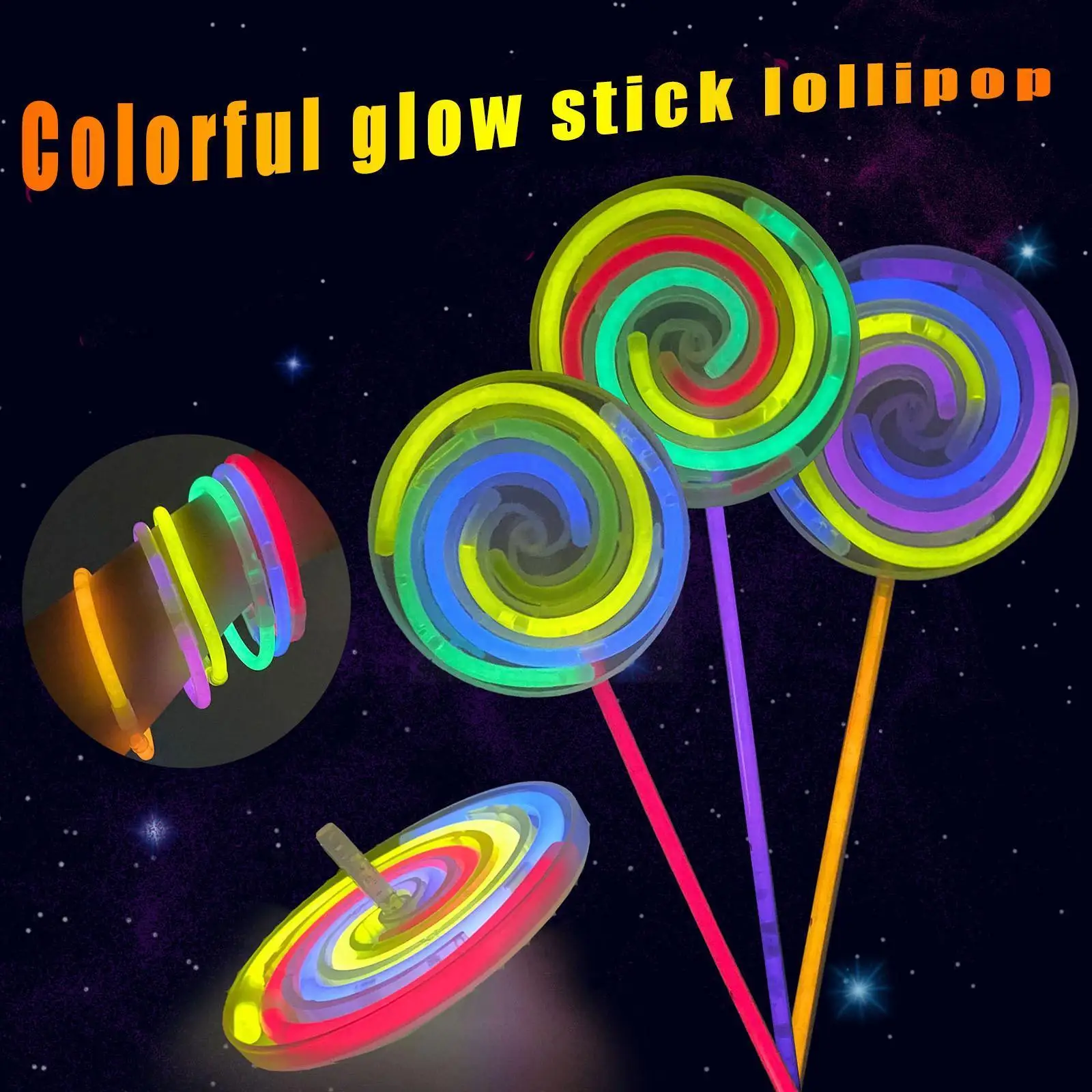 Fluorescent Glow Candy Sticks Rotating Shaped Colorful Party Luminous Light In Windmill The Favors Glow Dark Supplies Toy
Fluorescent Glow Candy Sticks Rotating Shaped Colorful Party Luminous Light In Windmill The Favors Glow Dark Supplies Toy