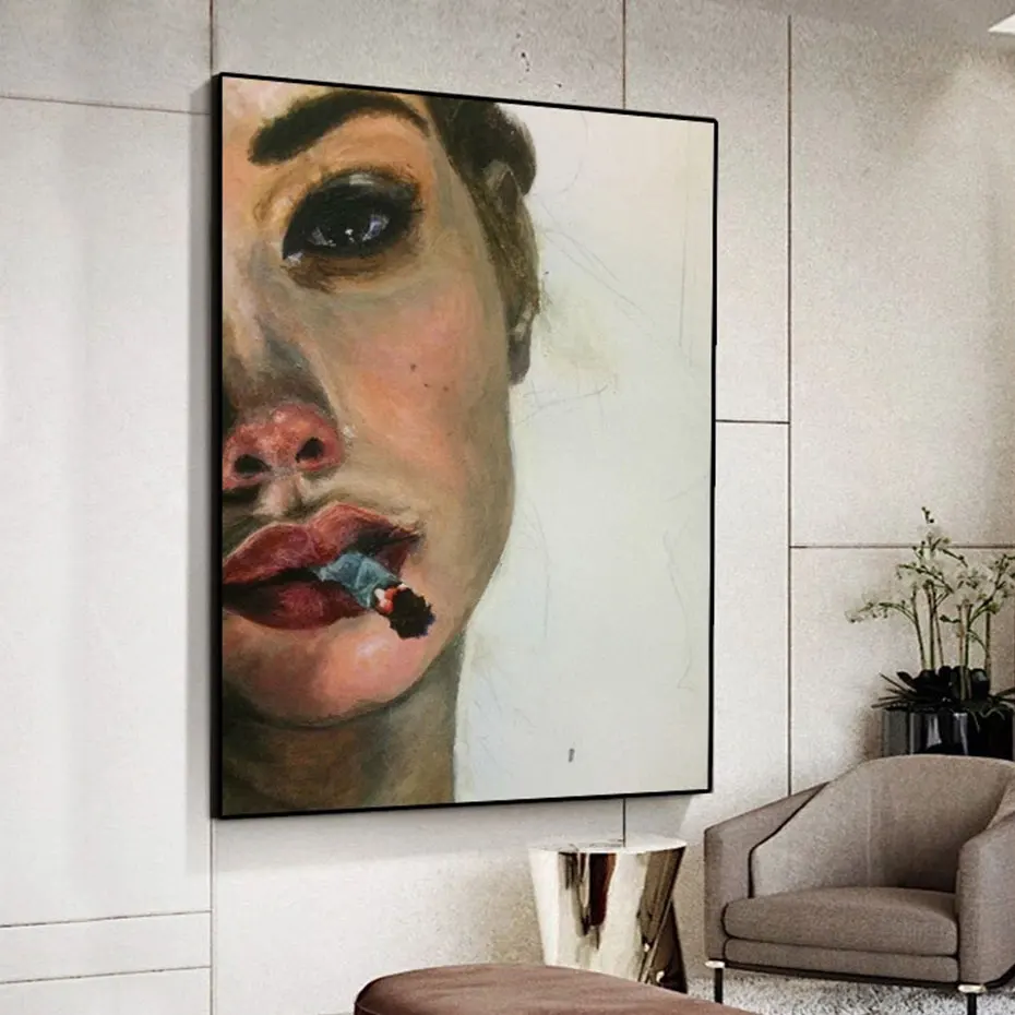 Vintage Sad Smoking Girl Canvas Oil Painting Classic Woman Figure Poster Prints Living Room Bedroom Home Decor Wall Art Pictures
Vintage Sad Smoking Girl Canvas Oil Painting Classic Woman Figure Poster Prints Living Room Bedroom Home Decor Wall Art Pictures