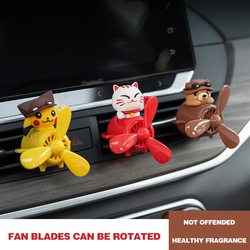 2022 Car Air Freshener Auto Accessories Interior Perfume Diffuser Bear Pilot Rotating Propeller Outlet Fragrance Magnetic Design
2022 Car Air Freshener Auto Accessories Interior Perfume Diffuser Bear Pilot Rotating Propeller Outlet Fragrance Magnetic Design