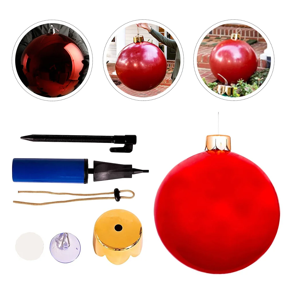 Christmas Inflatablelarge Outdoor Decoration Ornamentgiantornaments Decorated Balloons Pvc Yard Tree Baubles Shatterproof
Christmas Inflatablelarge Outdoor Decoration Ornamentgiantornaments Decorated Balloons Pvc Yard Tree Baubles Shatterproof