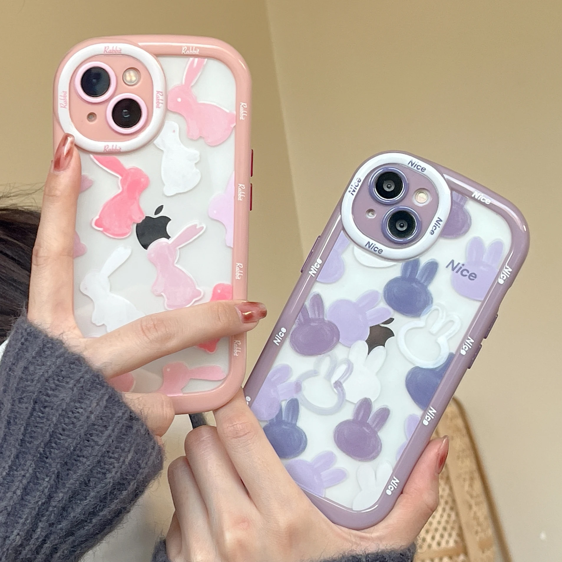 Cute Rabbit Cartoon Shockproof Bumper Clear Phone Cases For iPhone 14 13 12 11 Pro Max Lovely Soft Silicone Back Cover Case Capa
Cute Rabbit Cartoon Shockproof Bumper Clear Phone Cases For iPhone 14 13 12 11 Pro Max Lovely Soft Silicone Back Cover Case Capa