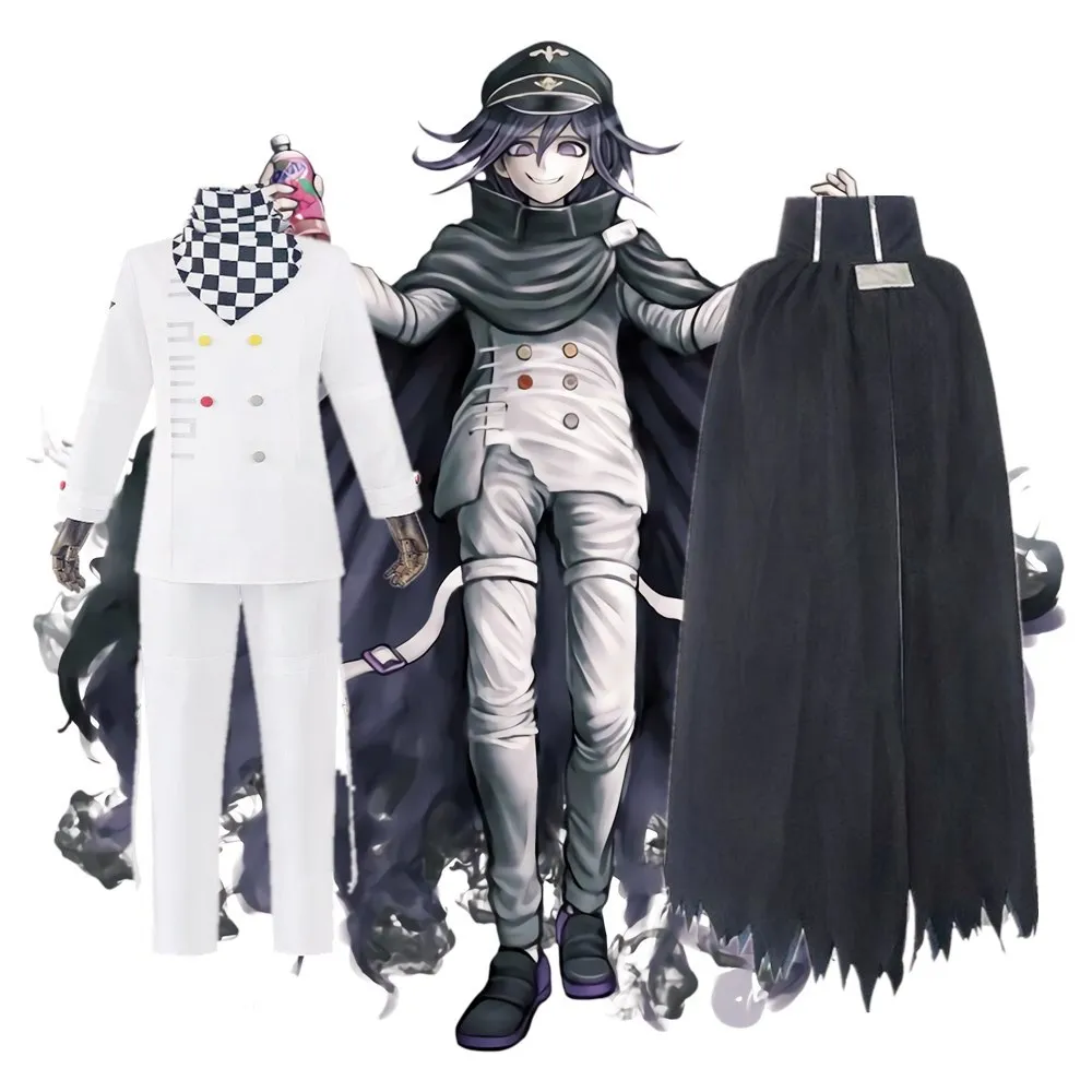 Анимэ косплей игра Danganronpa V3 Kokichi Oma Униформа шарф плащ набор Косплей Костюм Одежда
Анимэ косплей игра Danganronpa V3 Kokichi Oma Униформа шарф плащ набор Косплей Костюм Одежда