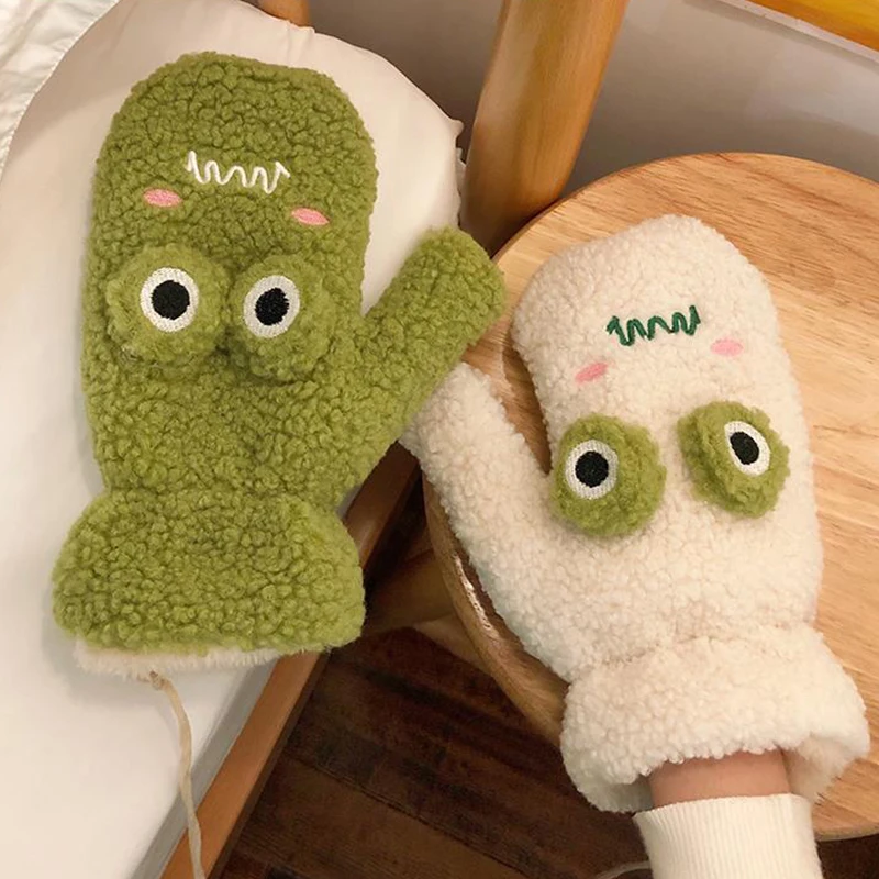 Cute Cartoon Frog Gloves Outdoor Cycling Windproof Mittens Thickening Warm Full Finger Gloves Unisex Couple Mittens Hanging Neck
Cute Cartoon Frog Gloves Outdoor Cycling Windproof Mittens Thickening Warm Full Finger Gloves Unisex Couple Mittens Hanging Neck