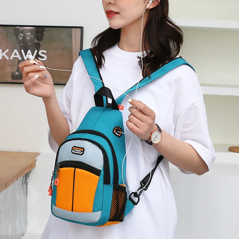 Fashion Women Chest Bag Large Capacity Women's Handbags Shoulder Bags Multifunction Oxford Outdoor Sports Backpack Travel Pouch
Fashion Women Chest Bag Large Capacity Women's Handbags Shoulder Bags Multifunction Oxford Outdoor Sports Backpack Travel Pouch