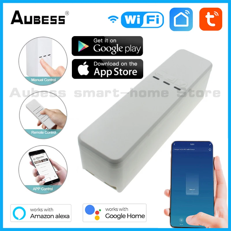 Wifi Smart Roller Blinds Motor Tuya App Remote Control WiFi Electric DIY Shutter Curtain Motor Voice Control Alexa Google Home
Wifi Smart Roller Blinds Motor Tuya App Remote Control WiFi Electric DIY Shutter Curtain Motor Voice Control Alexa Google Home