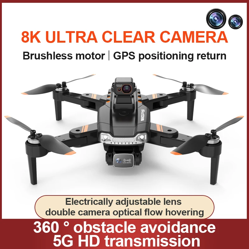 Diclan Drone 5G GPS 8K DualCamera Aerial Photography Optical Flow Localization 360° Obstacle Avoidance BrushlessMotor Quadcopter
Diclan Drone 5G GPS 8K DualCamera Aerial Photography Optical Flow Localization 360° Obstacle Avoidance BrushlessMotor Quadcopter