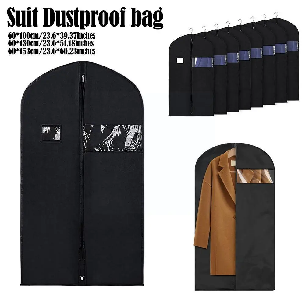 3 Size Dustproof Clothing Covers Waterproof Clothes Dress Coat Suit Protector Bags Cover Dust Organizer Closet Hanging Garm J5y8
3 Size Dustproof Clothing Covers Waterproof Clothes Dress Coat Suit Protector Bags Cover Dust Organizer Closet Hanging Garm J5y8