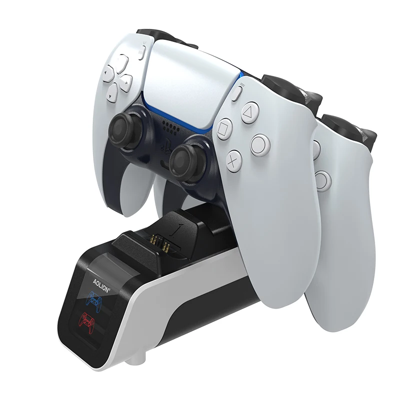Dual Fast Charger For PS5 Controller Charger Station USB Type-C Charging Cradle Dock Station For Sony PS5 Joystick Gamepad New
Dual Fast Charger For PS5 Controller Charger Station USB Type-C Charging Cradle Dock Station For Sony PS5 Joystick Gamepad New