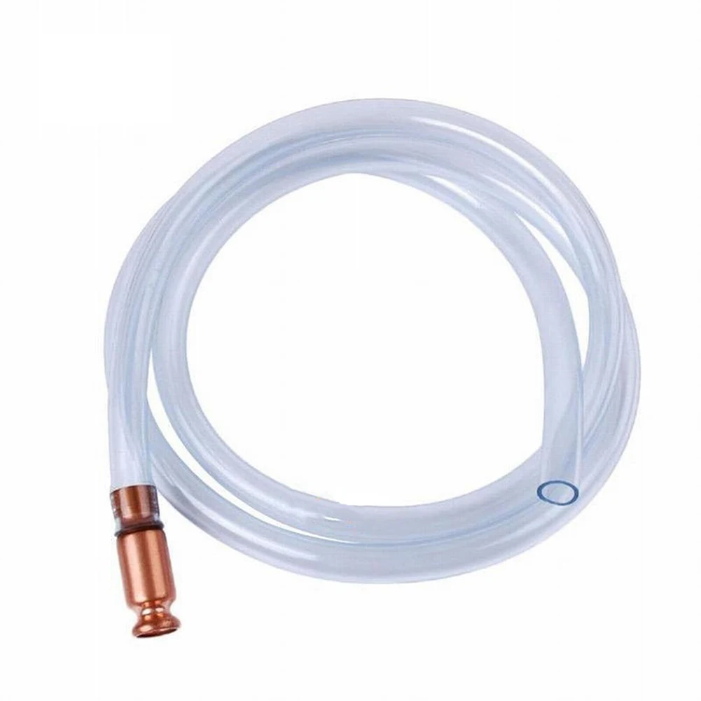 2M Safety Self Priming Copper Jiggle Siphon Jiggler Hose For Fuel Oil Water Gasoline Diesel Beer Wine 3.5 Gallons Per Minute
2M Safety Self Priming Copper Jiggle Siphon Jiggler Hose For Fuel Oil Water Gasoline Diesel Beer Wine 3.5 Gallons Per Minute