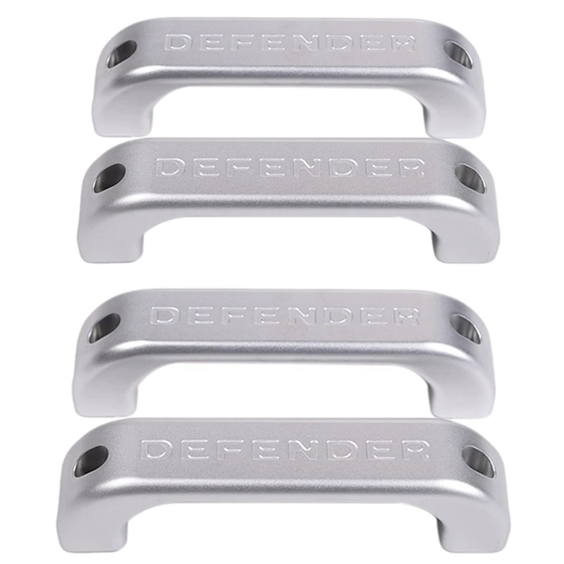 4Pcs Car Aluminum Alloy Chrome Interior Door Grab Handle Trim For Land Rover Defender 90 110 2007-2016
4Pcs Car Aluminum Alloy Chrome Interior Door Grab Handle Trim For Land Rover Defender 90 110 2007-2016