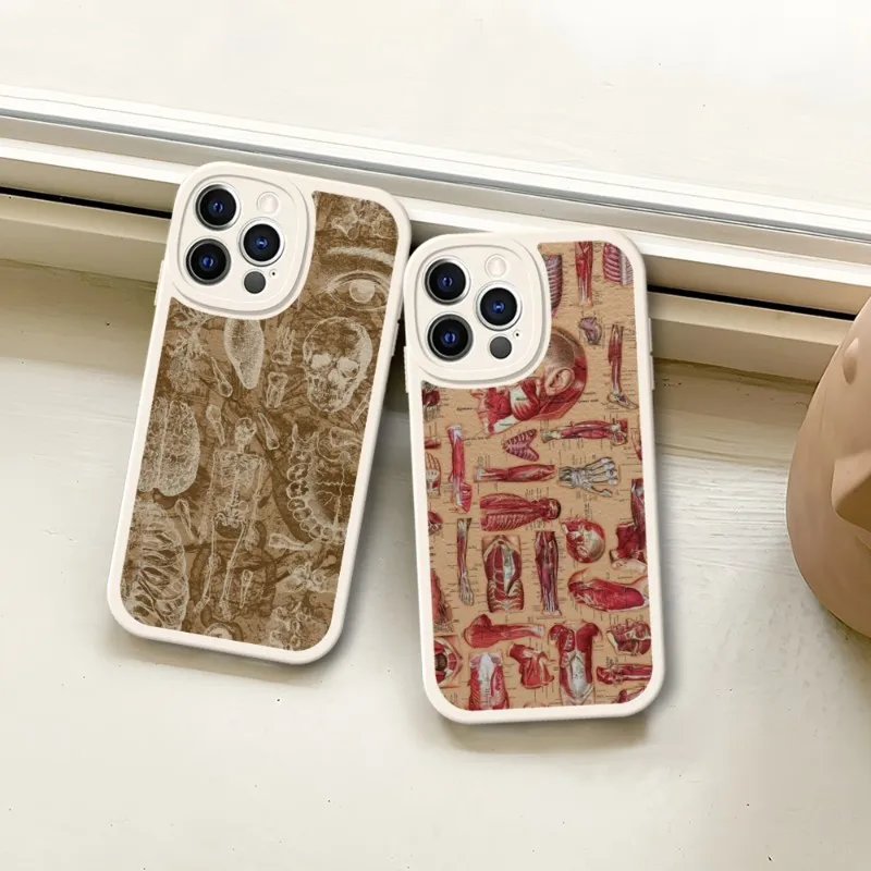 Medical Human Anatomy Phone Case White For IPhone 14 11 13 12 Pro Max Mini Xs X Xr 7 8 Plus SE2020 Leather Texture Coque
Medical Human Anatomy Phone Case White For IPhone 14 11 13 12 Pro Max Mini Xs X Xr 7 8 Plus SE2020 Leather Texture Coque