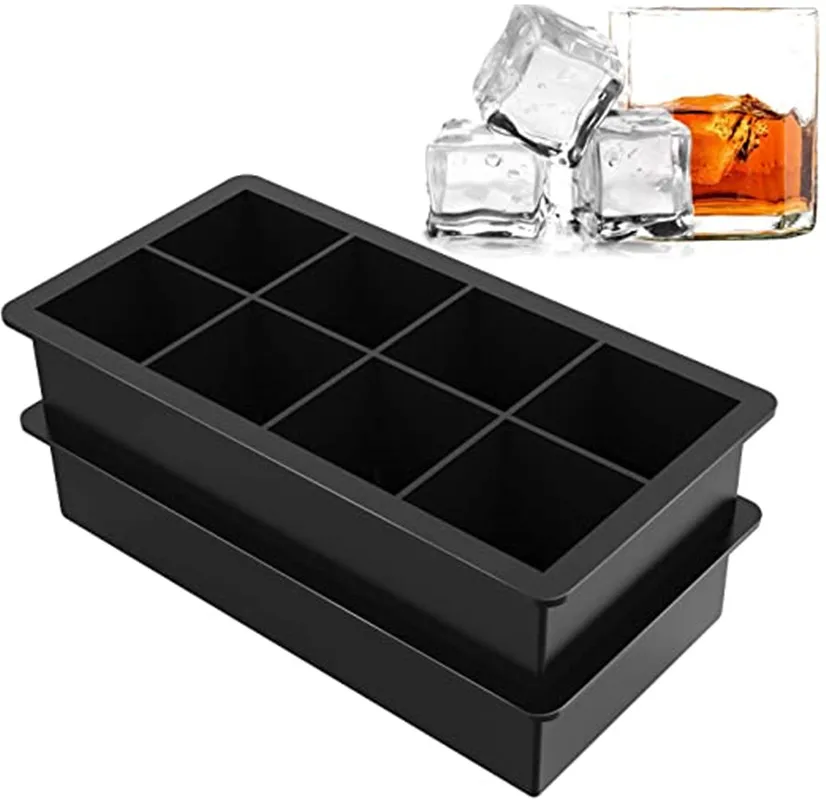 1 Pcs Grid Ball Big Square Ice Cube Mold Black Silicone Ice Cube Maker Reusable DIY Ice Cube Tray for Freezer Drinks Whisky Wine
1 Pcs Grid Ball Big Square Ice Cube Mold Black Silicone Ice Cube Maker Reusable DIY Ice Cube Tray for Freezer Drinks Whisky Wine