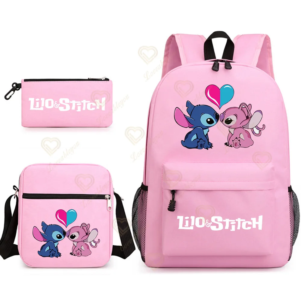 3 In 1 Stitch Kids Backpack Cartoon Stitch Print Kindergarten Pencil Case Fashion Cartoon Print Children Student Travel Bags
3 In 1 Stitch Kids Backpack Cartoon Stitch Print Kindergarten Pencil Case Fashion Cartoon Print Children Student Travel Bags