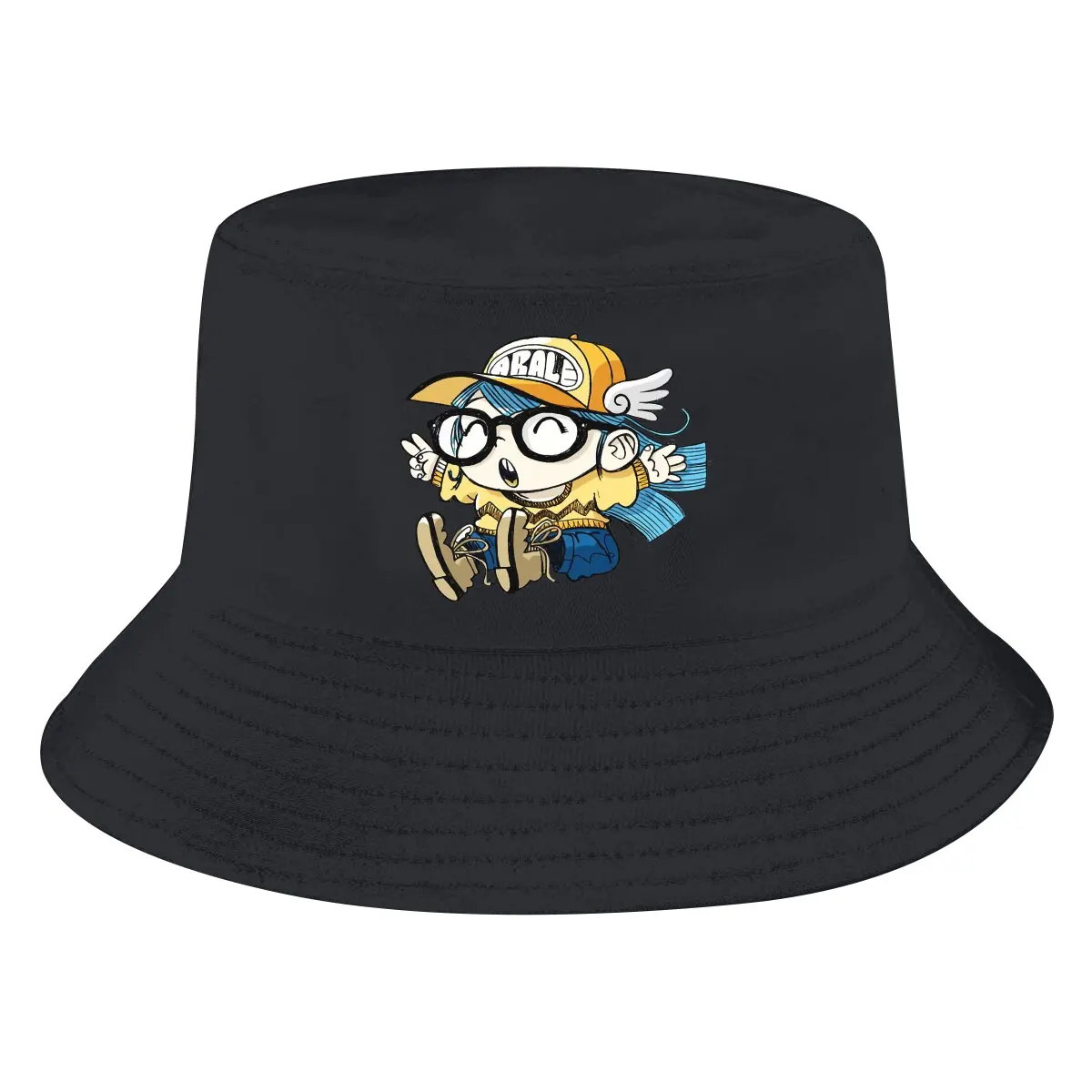 Sketch Unisex Bucket Hats Dr Slump Hip Hop Fishing Sun Cap Fashion Style Designed
Sketch Unisex Bucket Hats Dr Slump Hip Hop Fishing Sun Cap Fashion Style Designed