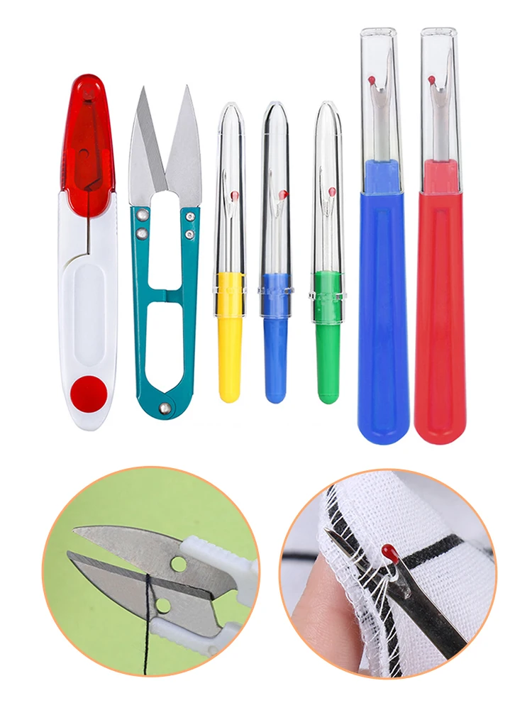 Sewing Seam Ripper Kit Colorful Sewing Stitch Thread Unpicker &Seam Ripper&Thread Cutter Scissor For Sewing Thread Remove
Sewing Seam Ripper Kit Colorful Sewing Stitch Thread Unpicker &Seam Ripper&Thread Cutter Scissor For Sewing Thread Remove