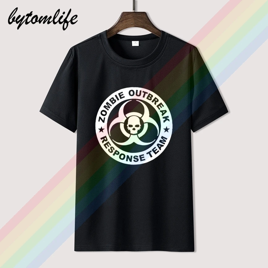 2017 New Short Zombie Outbreak Response Team Skull Printed Men's T-Shirt T Shirt For Men Sleeve O Neck Cotton Casual Top Tee
2017 New Short Zombie Outbreak Response Team Skull Printed Men's T-Shirt T Shirt For Men Sleeve O Neck Cotton Casual Top Tee