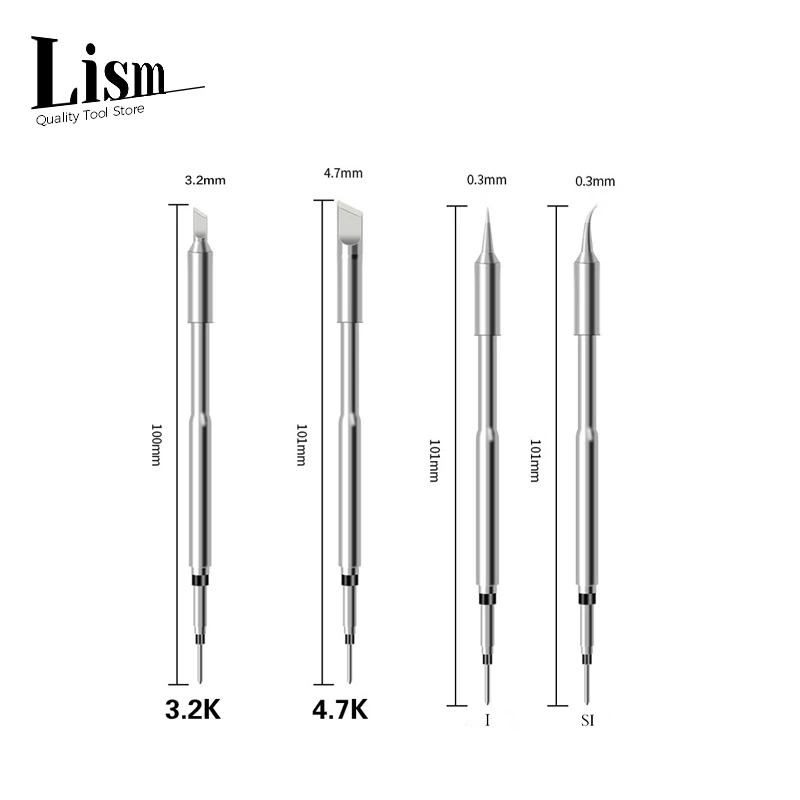 C245 Tips, C245-I, C245-SI, C245-3.7K, C245-4.7K, Soldering Iron Tip, Right Angle, Elbow Universal, Welding Station Accessories
C245 Tips, C245-I, C245-SI, C245-3.7K, C245-4.7K, Soldering Iron Tip, Right Angle, Elbow Universal, Welding Station Accessories
