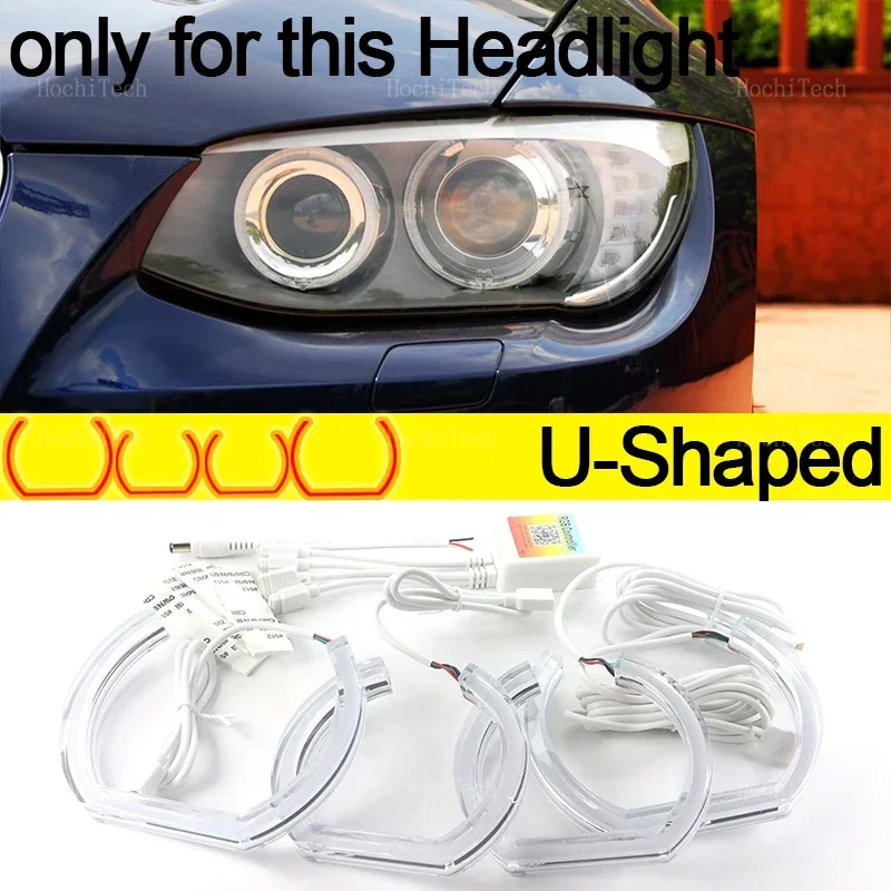 Комплект колец APP control RGB Multicolor DTM M style Crystal Led Angel Eyes для BMW 3 серии E90 E92 E93 M3 2007-2013 Купе кабриолет
Комплект колец APP control RGB Multicolor DTM M style Crystal Led Angel Eyes для BMW 3 серии E90 E92 E93 M3 2007-2013 Купе кабриолет