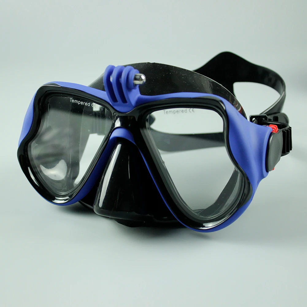 Professional Underwater Diving Mask Scuba Snorkel Swimming Goggles Scuba Diving Equipement Suitable For Most Sport Camera
Professional Underwater Diving Mask Scuba Snorkel Swimming Goggles Scuba Diving Equipement Suitable For Most Sport Camera