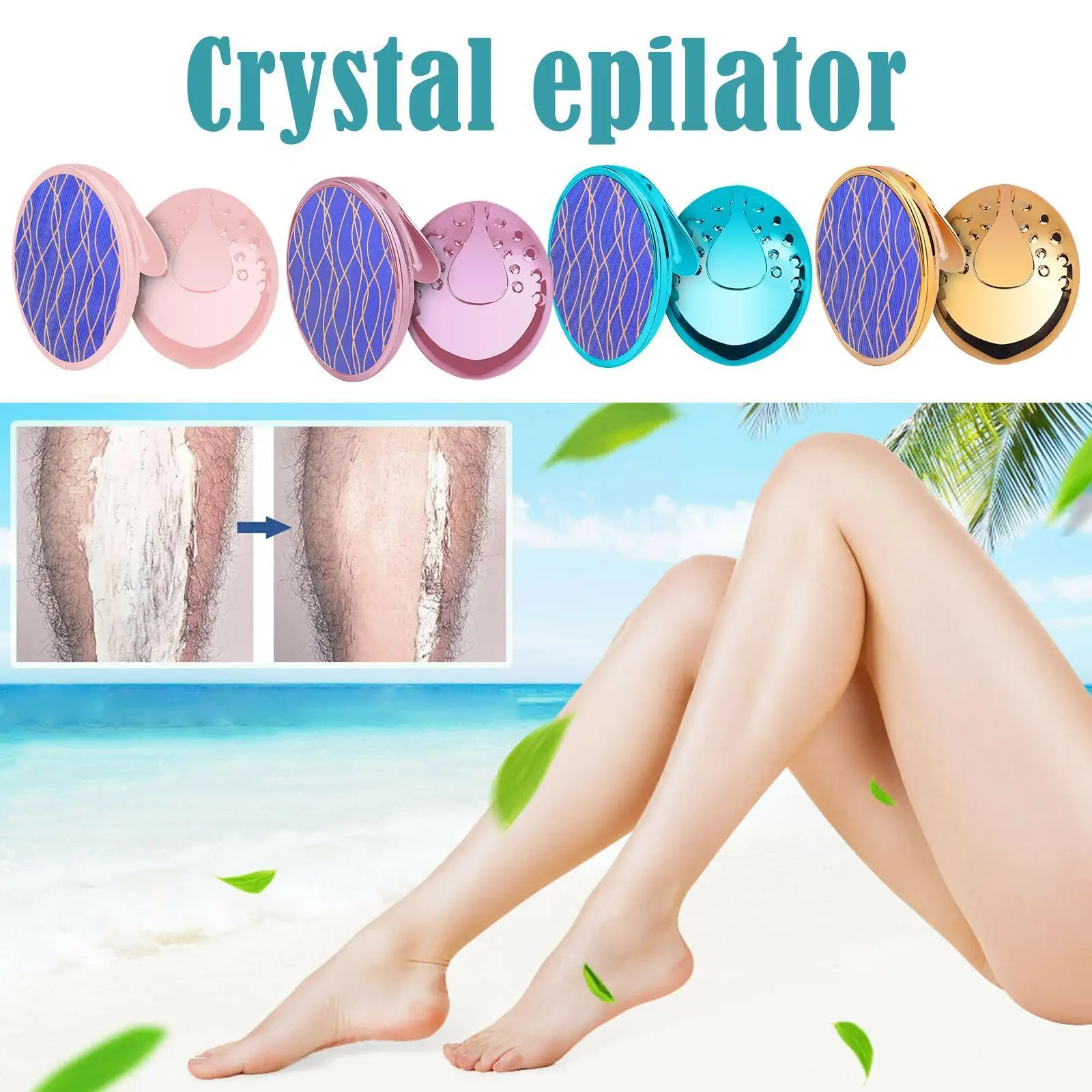 Crystal Physical Hair Removal Epilator Painless Hair Hair Remover Eraser Machine Eraser Magic Remover Epilator Hair Safety S5S4
Crystal Physical Hair Removal Epilator Painless Hair Hair Remover Eraser Machine Eraser Magic Remover Epilator Hair Safety S5S4