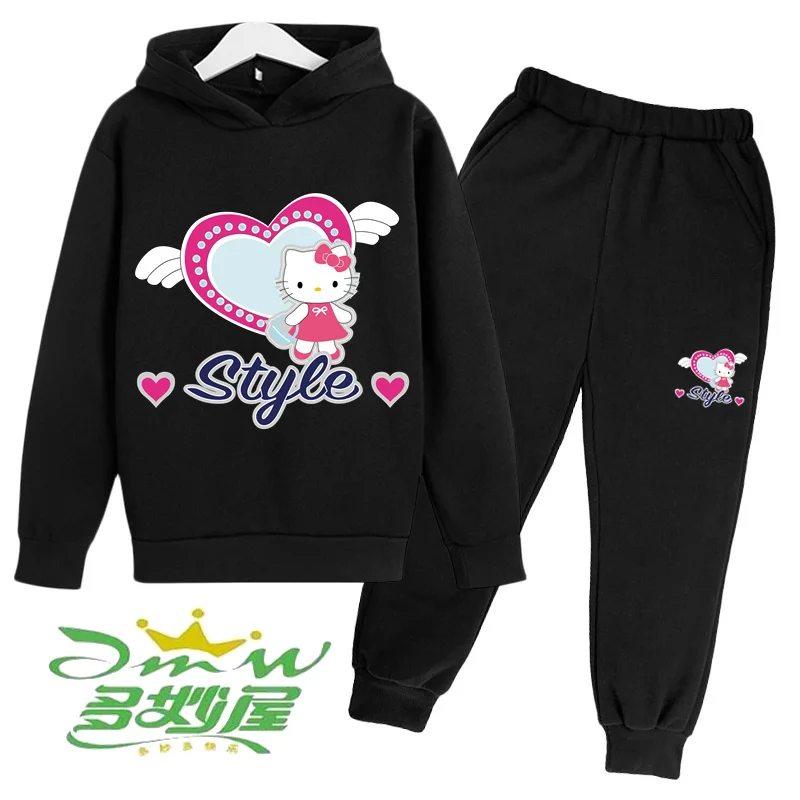 Hellokitty Cartoon Gift Children's Set Boys & Girls Autumn/Winter Warm Fashion Kawaii Children's Set 2023 Cute baby
Hellokitty Cartoon Gift Children's Set Boys & Girls Autumn/Winter Warm Fashion Kawaii Children's Set 2023 Cute baby