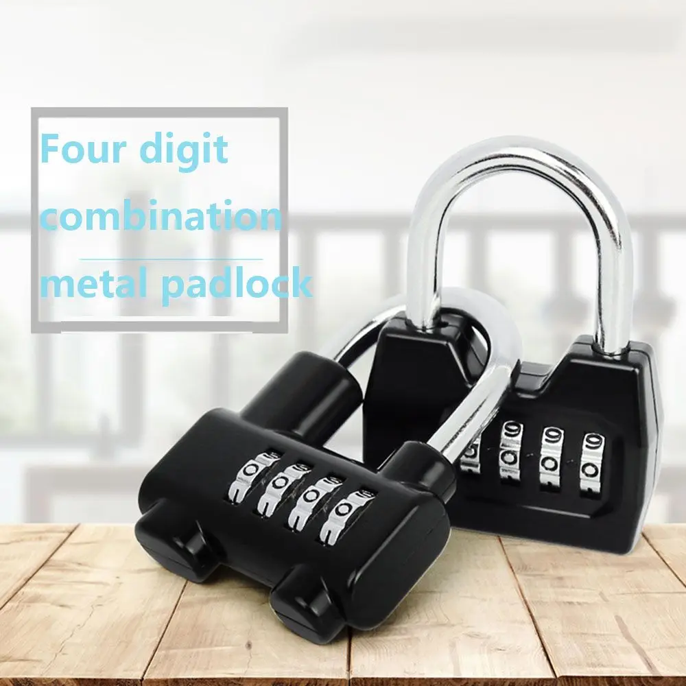 Luggage Lock Cabinet Door Lock Vault Combination Padlock Safely Code Lock Anti-theft Lock 4 Dial Digit Combination Lock
Luggage Lock Cabinet Door Lock Vault Combination Padlock Safely Code Lock Anti-theft Lock 4 Dial Digit Combination Lock