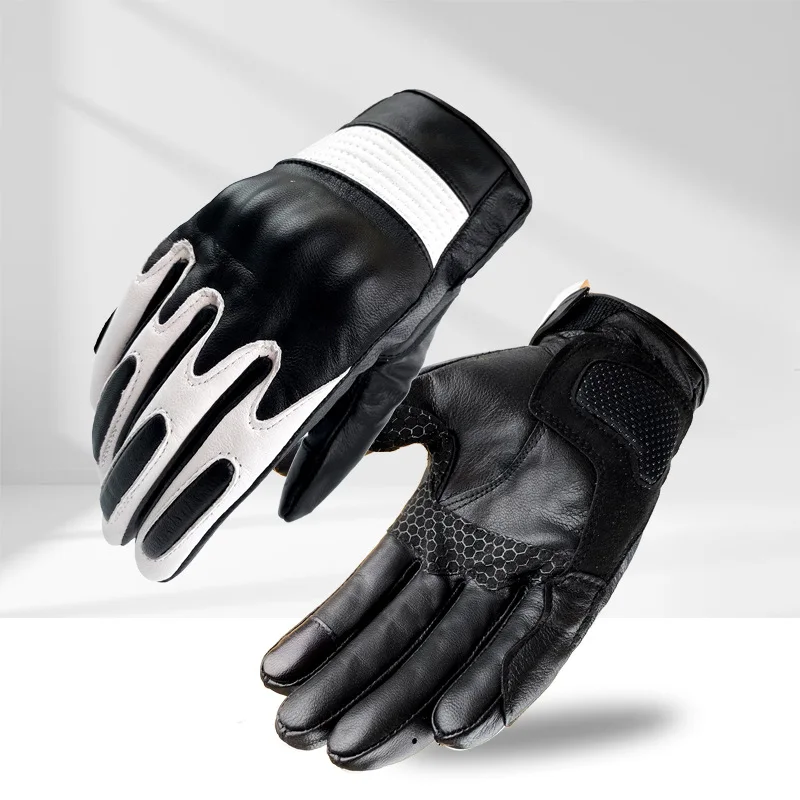 Women Men Retro Motorcycle Gloves Winter Sheepskin Riding Racing Driving Gloves Anti-fall for Keep Warm Touch Screen Mittens
Women Men Retro Motorcycle Gloves Winter Sheepskin Riding Racing Driving Gloves Anti-fall for Keep Warm Touch Screen Mittens