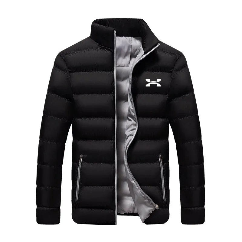 Winter New Men's Jacket Standing Collar Cotton Coat Thickened and Warm Solid Color Fashion Street Style
Winter New Men's Jacket Standing Collar Cotton Coat Thickened and Warm Solid Color Fashion Street Style
