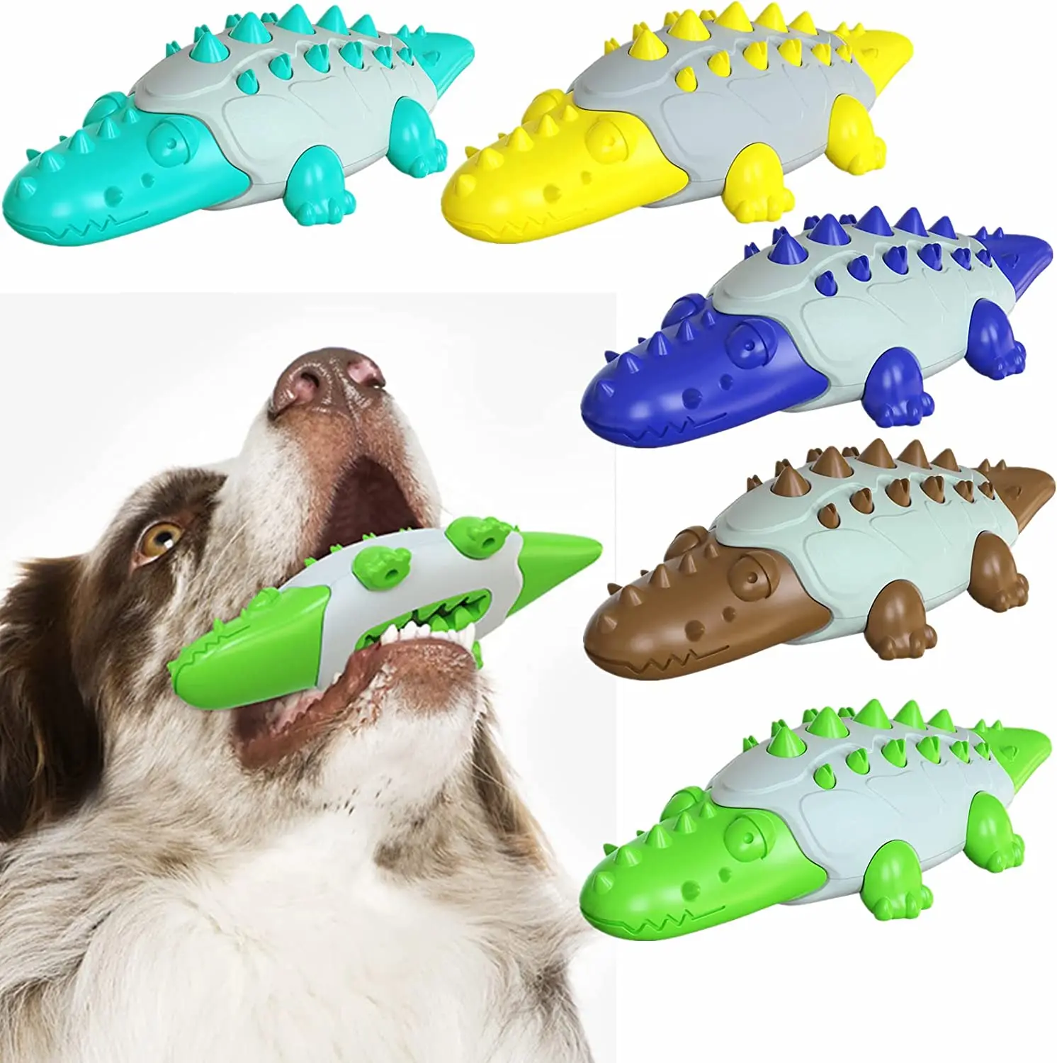 Pet Dog Bite Crocodile Resistant Toys Simulation Crocodile Squeaky Dog Toy Small Large Dogs Puppy Chew Toy Puppy Accessories
Pet Dog Bite Crocodile Resistant Toys Simulation Crocodile Squeaky Dog Toy Small Large Dogs Puppy Chew Toy Puppy Accessories