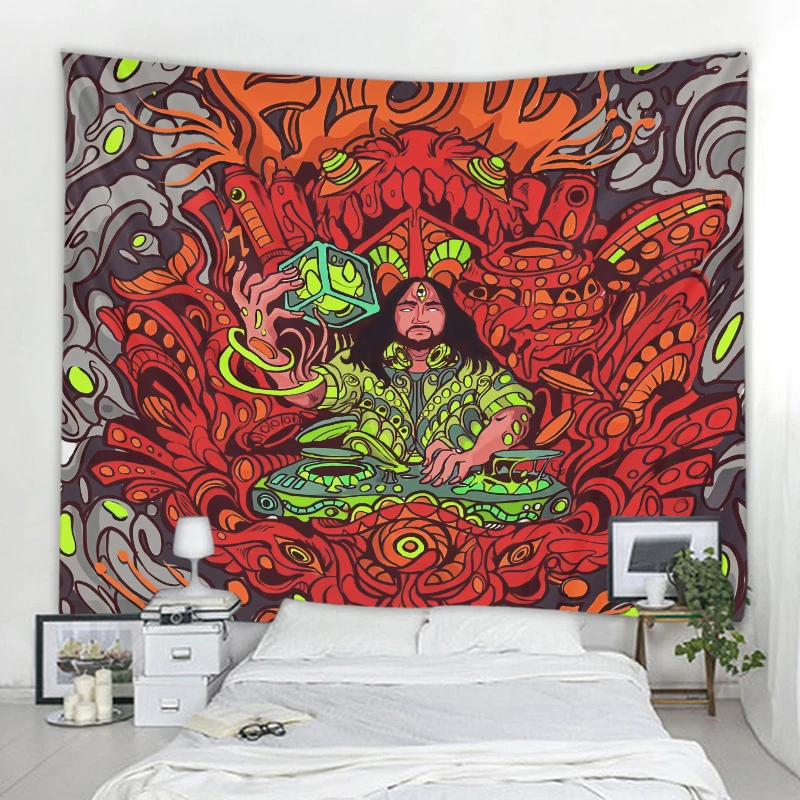 Meditation tapestry wall hanging magic world tapestry wall cloth psychedelic tapestry
Meditation tapestry wall hanging magic world tapestry wall cloth psychedelic tapestry