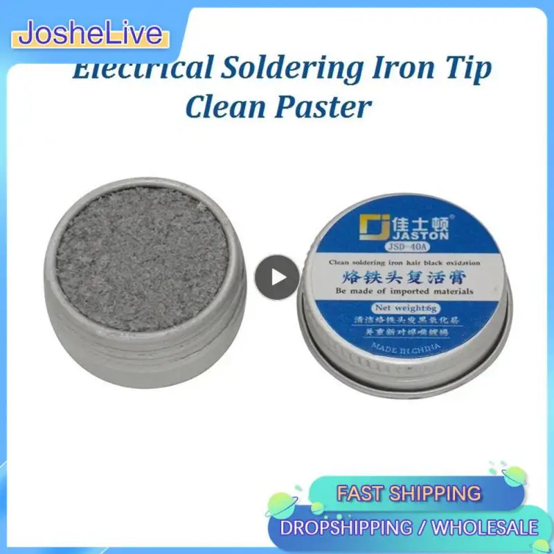 1~10PCS Resurrection Plaster Repair Tool Clean Paster Refresher Solder Lead-free Cleaning Welding Electrical Soldering Iron Tip
1~10PCS Resurrection Plaster Repair Tool Clean Paster Refresher Solder Lead-free Cleaning Welding Electrical Soldering Iron Tip
