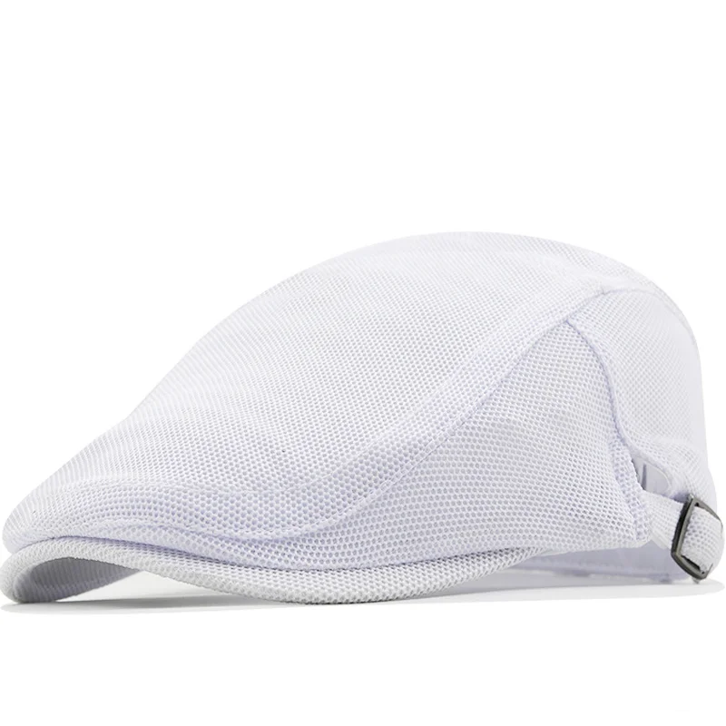 Summer Mesh Newsboy caps Breathable Casual Outdoor Retro Beret Hats Octagonal hat Fashion Solid Flat Caps
Summer Mesh Newsboy caps Breathable Casual Outdoor Retro Beret Hats Octagonal hat Fashion Solid Flat Caps