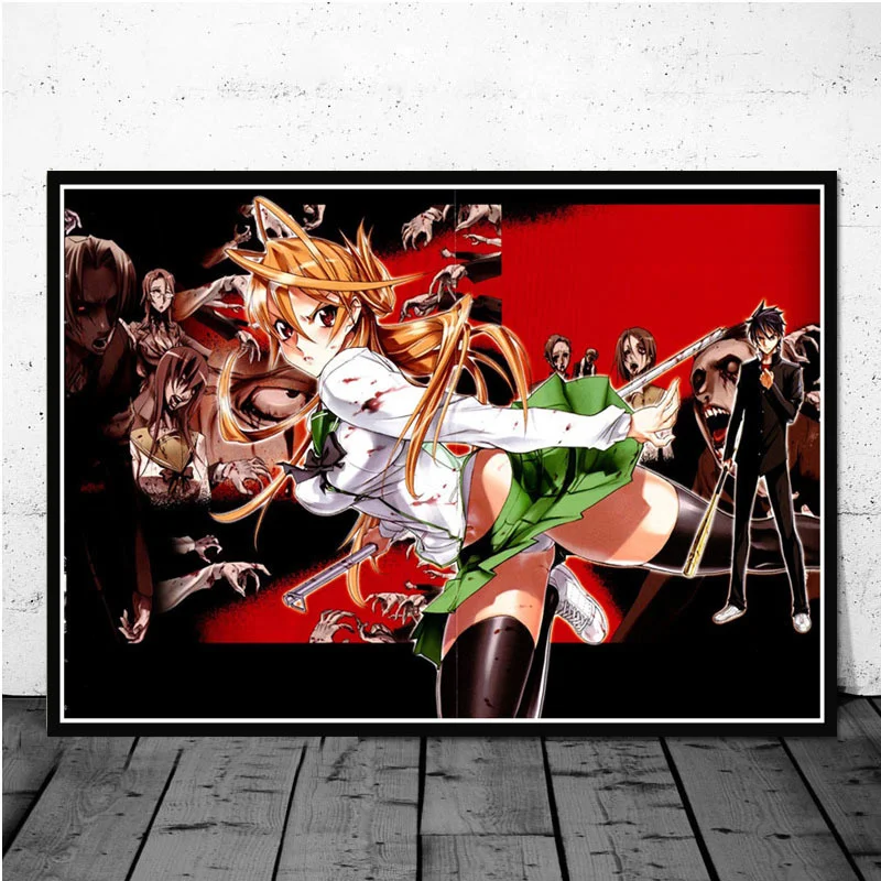 of the Highschool Dead Japanese Anime poster and print Canvas Painting Art wall pictures wall decorations living room Obrazy
of the Highschool Dead Japanese Anime poster and print Canvas Painting Art wall pictures wall decorations living room Obrazy