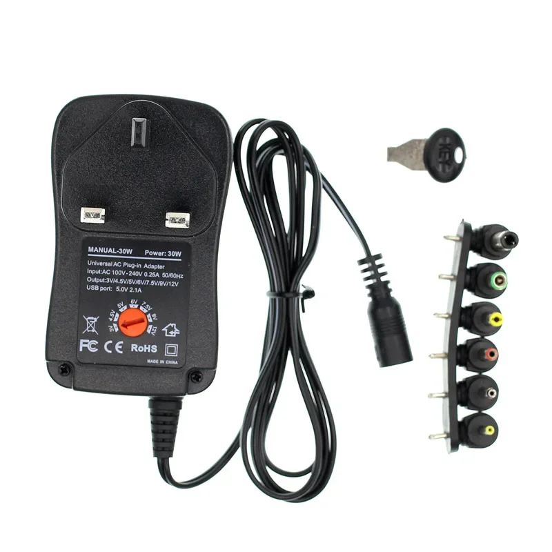 AC 110-240V DC 5V 6V 8V 9V 10V 12V 2A Universal Power Adapter Supply Charger adaptor EU US AU UK Adjustable power adapter
AC 110-240V DC 5V 6V 8V 9V 10V 12V 2A Universal Power Adapter Supply Charger adaptor EU US AU UK Adjustable power adapter