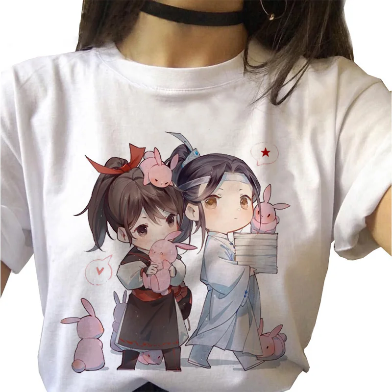Mo Dao Zu Shi T Shirt Women Wei's Envious Cute Tee Shirt Vintage Aesthetic T-Shirt Anime Female T-Shirt Summer Fashion Clothing
Mo Dao Zu Shi T Shirt Women Wei's Envious Cute Tee Shirt Vintage Aesthetic T-Shirt Anime Female T-Shirt Summer Fashion Clothing