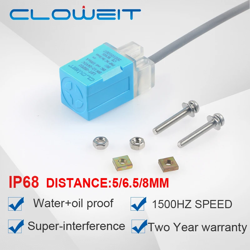 PL-08N PL-05N IP68 1000Hz High Frequency Cloweit 3D Printer Approach Inductive Proximity Sensor Switch LB-05D Detector DC24V
PL-08N PL-05N IP68 1000Hz High Frequency Cloweit 3D Printer Approach Inductive Proximity Sensor Switch LB-05D Detector DC24V