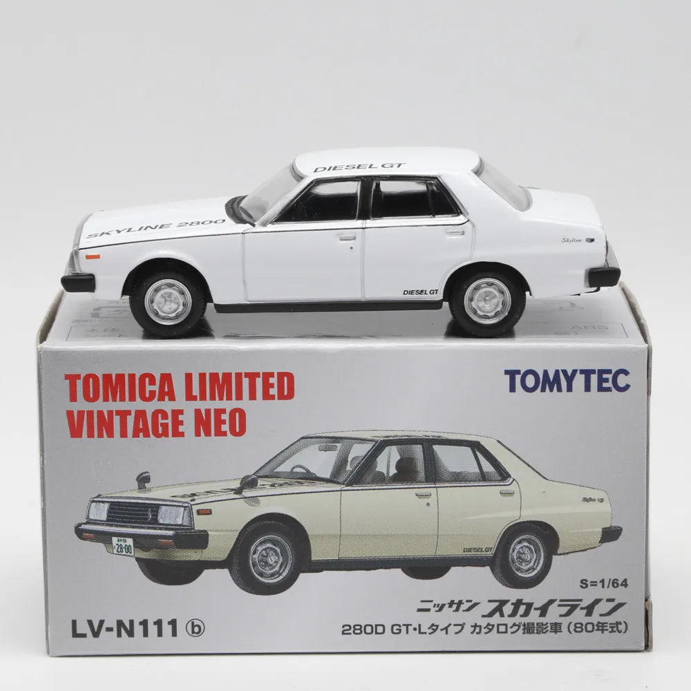 Takara Tomy Car TLV N111b NISSAN SKYLINE 2800 GT-L JDM Limited Edition Simulation Alloy Static Car Model Toy Gift
Takara Tomy Car TLV N111b NISSAN SKYLINE 2800 GT-L JDM Limited Edition Simulation Alloy Static Car Model Toy Gift