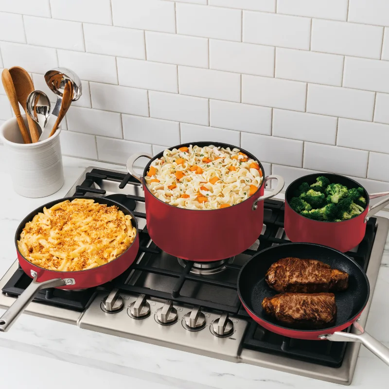 Ninja™ Foodi™ NeverStick™ Essential 14-Piece Cookware Set, guaranteed to never stickcookware pots and pans set
Ninja™ Foodi™ NeverStick™ Essential 14-Piece Cookware Set, guaranteed to never stickcookware pots and pans set