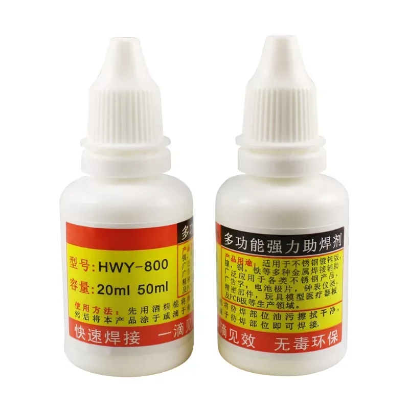 Professional Stainless Steel Liquid Flux Soldering Non-toxic Copper HWY-800 Paste Flux Liquid Solders Tool Quick Welding
Professional Stainless Steel Liquid Flux Soldering Non-toxic Copper HWY-800 Paste Flux Liquid Solders Tool Quick Welding