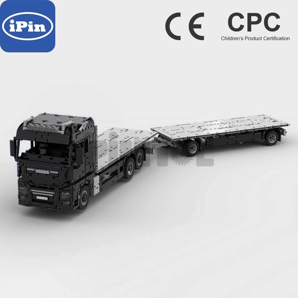 MOC 1 over 17 flat truck with tow board 3120PSC technology truck remote control Complimentary building block motor
MOC 1 over 17 flat truck with tow board 3120PSC technology truck remote control Complimentary building block motor