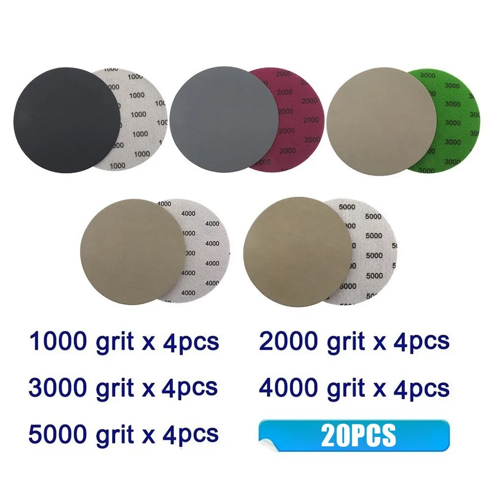 Round Sandpaper Sanding Disc Silicon Carbide Waterproof 125mm Abrasive Dry And Wet Grinding Polishing Practical
Round Sandpaper Sanding Disc Silicon Carbide Waterproof 125mm Abrasive Dry And Wet Grinding Polishing Practical