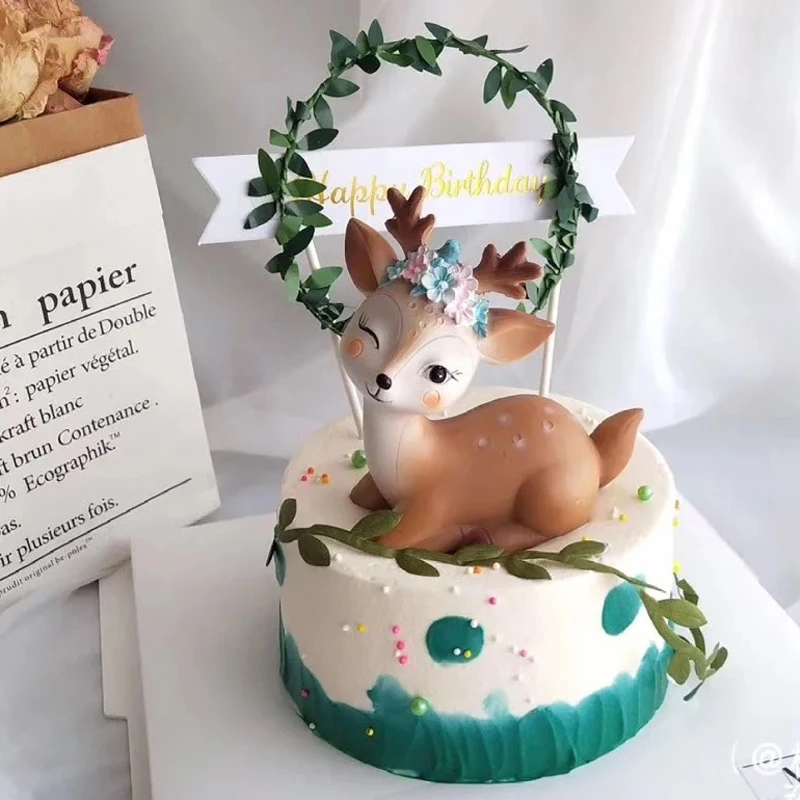 Cake Decoration Deer Resin Birthday Party Baking Elk Deer Cartoon Doll Birthday Holiday Toy Cake Topper Lovely Gifts
Cake Decoration Deer Resin Birthday Party Baking Elk Deer Cartoon Doll Birthday Holiday Toy Cake Topper Lovely Gifts