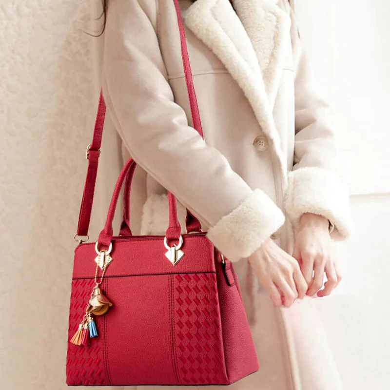 Women's Handbag Pu Leather Waterproof Shoulder Bag Fashion Retro Zipper Elegant Temperament Versatile Women's Crossbody Bag New
Women's Handbag Pu Leather Waterproof Shoulder Bag Fashion Retro Zipper Elegant Temperament Versatile Women's Crossbody Bag New