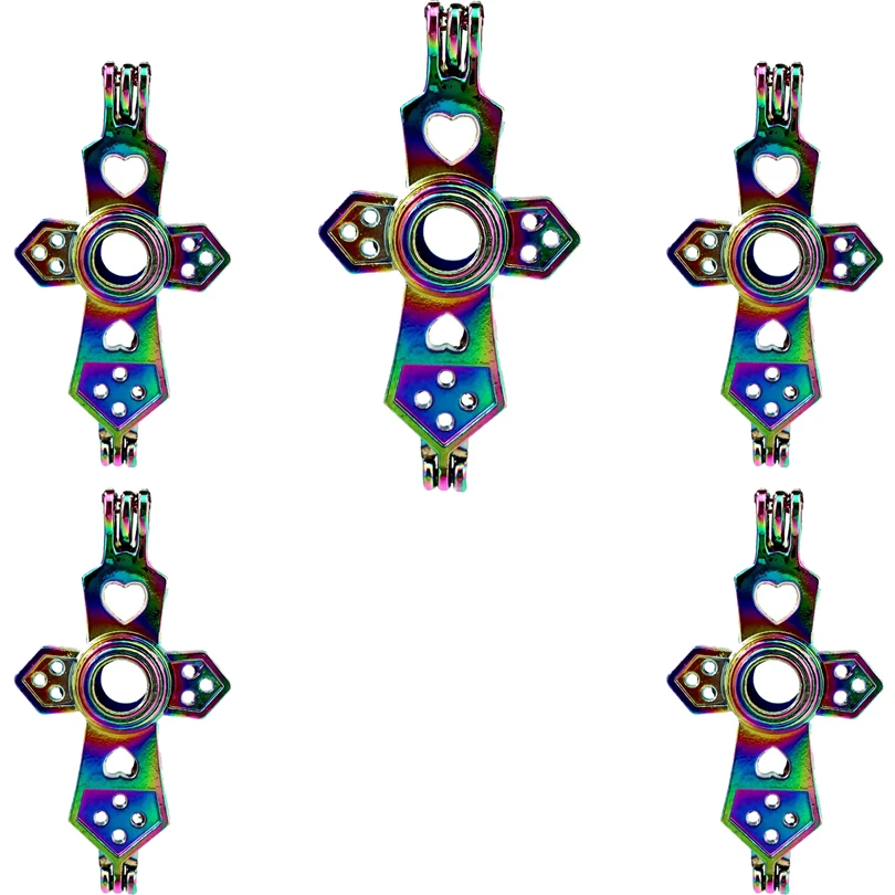 10PCS Classic Cross Charm Pearl Cage Locket Aromatherapy Diffuser Pendant Accessory For Gift Necklace Keychain Jewelry Making
10PCS Classic Cross Charm Pearl Cage Locket Aromatherapy Diffuser Pendant Accessory For Gift Necklace Keychain Jewelry Making